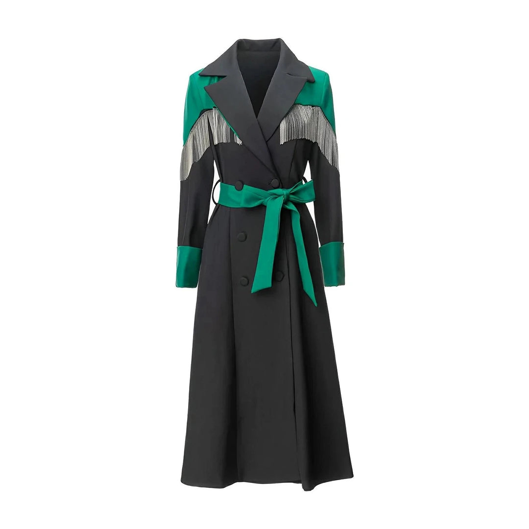 Xenia Belted Trench Coat 