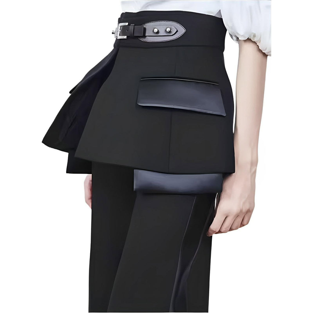 Zia Two-Piece Layered Trousers 